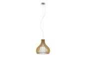 Lampen - EGLO TINDORI hanglamp, ahorn, wit - 96214
