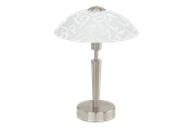 Lampen - EGLO SOLO Tafellampen, wit met decor - 91238