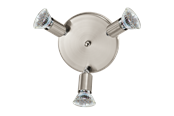 Lampen - EGLO MINI spot, nikkel-mat - 31413