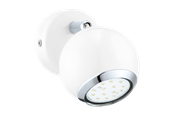 Lampen - EGLO BIMEDA spot, wit, chroom - 31001