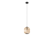 Lampen - EGLO BORDESLEY hanglamp, natuur - 43231
