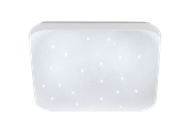 Lampen - EGLO FRANIA-S wandarmatuur/plafonniÃ¨re, wit - 75472