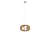 Lampen - EGLO STELLATO 1 hanglamp, ahorn, wit *DEMO* - 95598