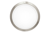 Lampen - EGLO PLANET 1 wandarmatuur/plafonnière, wit, helder - 83162