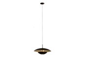 Lampen - EGLO NUVANO hanglamp, bruin, goud - 95755