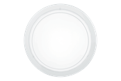 Lampen - EGLO PLANET 1 wandarmatuur/plafonnière, wit, helder - 83153