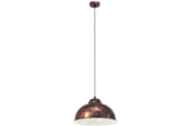 Lampen - EGLO TRURO 2 hanglamp, koperkleuren-antiek - 49248