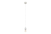 Lampen - EGLO SILVARES hanglamp, grijs - 95522