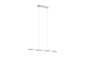 Lampen - EGLO CARTAMA hanglamp, helder, satijn - 94245