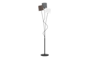 Lampen - EGLO MARONDA Staande lampen, antraciet, wit, bruin - 94995