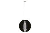 Lampen - EGLO COSSANO hanglamp, zwart - 33117