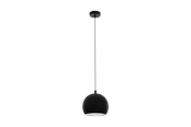 Lampen - EGLO CAMASTRA hanglamp, zwart - 33655