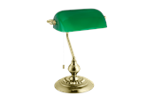 Lampen - EGLO BANKER Tafellampen, groen - 90967