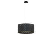 Lampen - EGLO MARASALES hanglamp, zwart, geelkoper - 99525