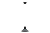 Lampen - EGLO ABREOSA hanglamp, zwart, grijs - 99511
