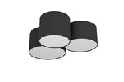 Lampen - EGLO PASTORE 2 Plafondarmaturen, zwart, wit - 99508