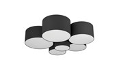 Lampen - EGLO PASTORE 2 Plafondarmaturen, zwart, wit - 99509