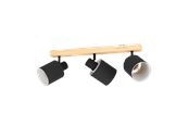 Lampen - EGLO BATALLAS spot, zwart, wit - 99491