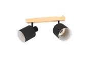 Lampen - EGLO BATALLAS spot, zwart, wit - 99489