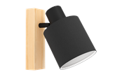 Lampen - EGLO BATALLAS spot, zwart, wit - 99488