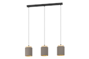 Lampen - EGLO ALBARIZA hanglamp, cappucino, goud - 99446