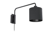Lampen - EGLO STAITI 1 Wandarmaturen, zwart - 99348