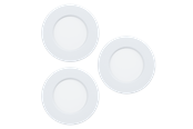 Lampen - EGLO FUEVA 5 inbouwarmatuur, wit - 99135