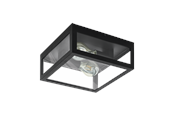 Lampen - EGLO AMEZOLA wandarmatuur/plafonnière, helder - 99122