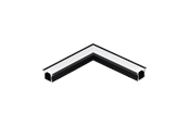 Lampen - EGLO RECESSED PROFILE 2 Accessoires, zwart geanodiseerd - 98996