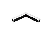 Lampen - EGLO SURFACE PROFILE 2 Accessoires, zwart geanodiseerd - 98929