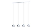 Lampen - EGLO MIOGLIA 1 hanglamp, korrelvormig wit, helder - 98628