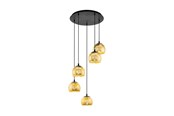 Lampen - EGLO ALBARACCIN hanglamp, goudkleuren - 98526