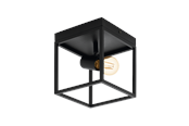Lampen - EGLO SILENTINA Plafondarmaturen, zwart - 98331