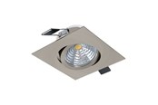 Lampen - EGLO SALICETO inbouwarmatuur, nikkel-mat - 98308