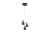 Lampen - EGLO CONCESSA 1 hanglamp, cappucino, goud - 97684