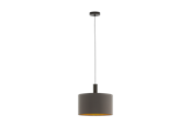Lampen - EGLO CONCESSA 1 hanglamp, cappucino, goud - 97682