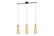 Lampen - EGLO PINTO GOLD hanglamp, helder, goud - 97652