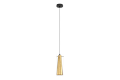 Lampen - EGLO PINTO GOLD hanglamp, helder, goud - 97651