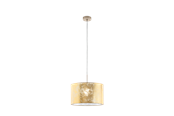 Lampen - EGLO VISERBELLA hanglamp, goud - 97643