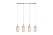 Lampen - EGLO BATISTA 3 hanglamp, wit - 97587