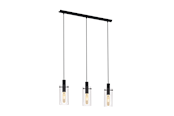 Lampen - EGLO MONTEFINO hanglamp, helder - 97367