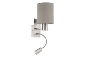 Lampen - EGLO PASTERI Wandarmaturen, taupe - 96478