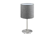 Lampen - EGLO PASTERI Tafellampen, grijs - 96376