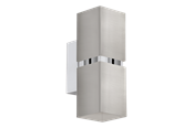 Lampen - EGLO PASSA Wandarmaturen, nikkel-mat, chroom - 96264