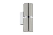 Lampen - EGLO PASSA Wandarmaturen, nikkel-mat, chroom - 96261