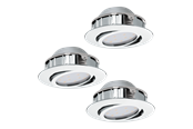 Lampen - EGLO PINEDA inbouwarmatuur, chroom - 95858