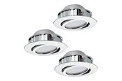 Lampen - EGLO PINEDA inbouwarmatuur, chroom - 95852