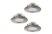 Lampen - EGLO PINEDA inbouwarmatuur, nikkel-mat - 95823