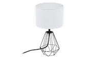 Lampen - EGLO CARLTON 2 Tafellampen, wit - 95789