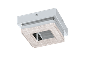 Lampen - EGLO FRADELO wandarmatuur/plafonniÃ¨re, chroom, helder - 95655